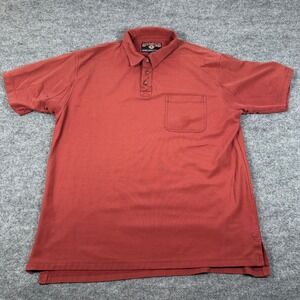Duluth Trading Co XL Cool Max Vented Short Sleeve Polo Shirt Outdoor Sporty Golf